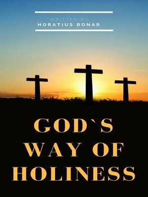 cover image of God's Way of Holiness